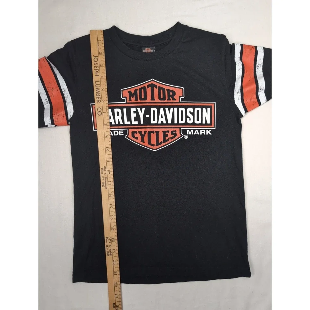 Harley Davidson Kids 8/10 T-shirts Motorcycle Classic Biker Unisex